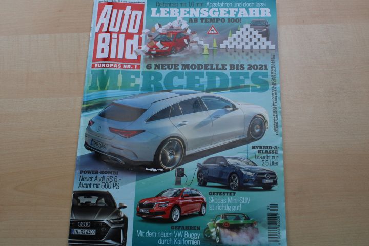 Deckblatt Auto Bild (34/2019)